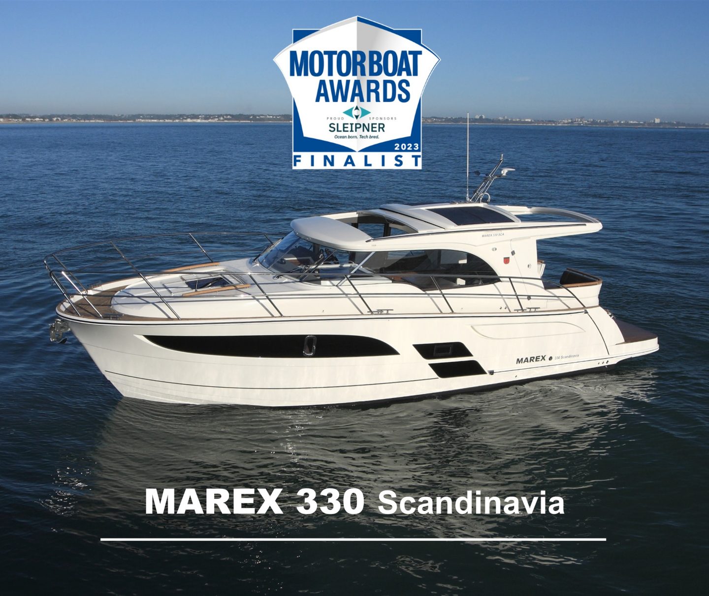 Marex 330 at The 2023 Motor Boat Awards